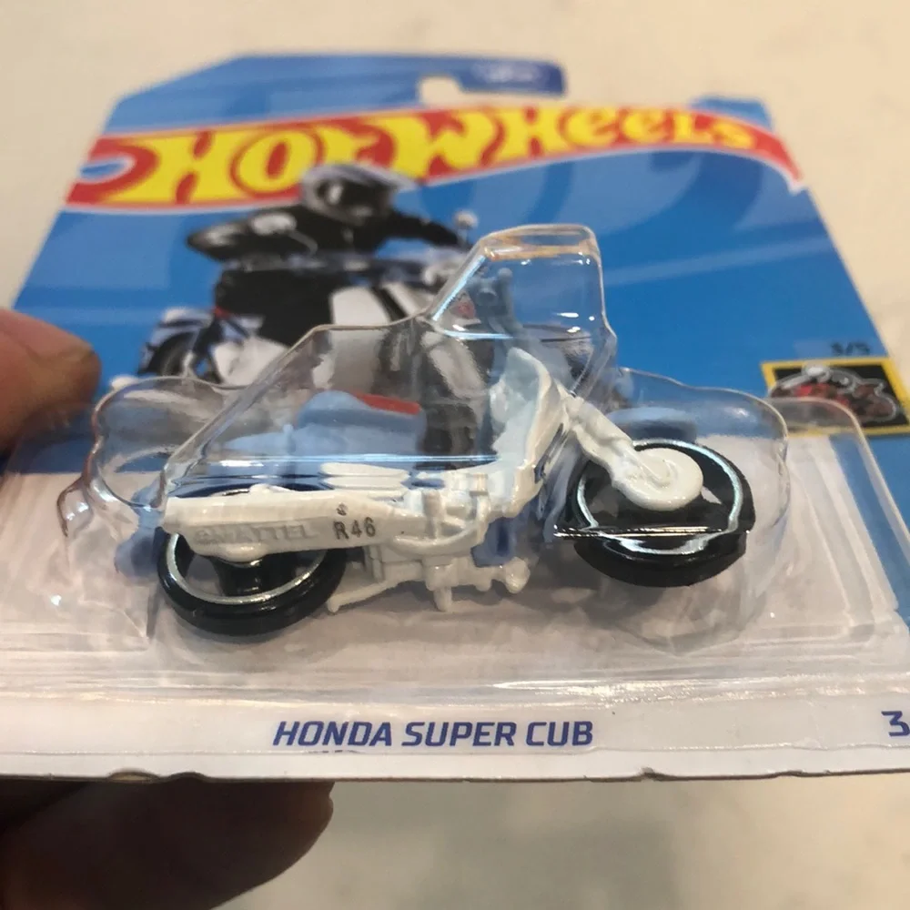 Honda Super Cub Toy - Blue and White